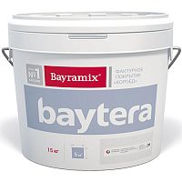 Bayramix Baytera текстурное покрытие для фасадных и интерьерных работ, мелкая фракция (M) 1.2 - 2 мм, 15 кг – ТСК Дипломат